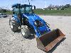 2007 New Holland T2420 Tractor With270T Loader, Cab, AC/Heat, 4x4, 1656 Hrs, 60 HP