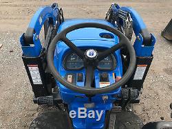 2007 New Holland TC34 Compact Tractor, Hydro, 4WD, 240TL Loader, 480 Hours
