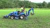 2007 New Holland Tz18da Compact Tractor With Loader Mower Backhoe