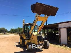 2008 New Holland B95 Tractor Loader Backhoe with AC/Heat and 24 inch bucket 4WD