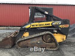 2008 New Holland C175 Compact Track Skid Steer Loader Pilot Controls Only 800Hrs