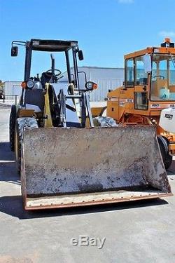 2008 New Holland Compact Wheel Loader W80B TC withFork Low HRS
