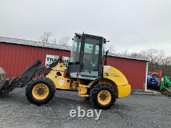 2008 New Holland LW50TC 4x4 Compact Wheel Loader with Cab Coupler Bucket& Forks