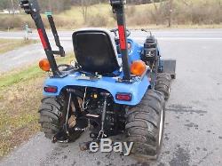 2008 New Holland T1110 HST 4x4 diesel with loader HST PTO used compact 1020 hrs