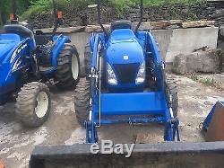 2008 New Holland Tractor Tc45a Loader