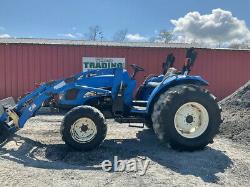 2009 New Holland TC48 4x4 Compact Tractor with Loader Only 1400 Hours