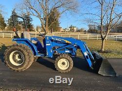 2010 New Holland T1520 Tractor Loader 118 Hours