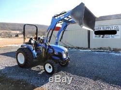 2011 New Holland Boomer 30 4X4 Diesel Compact Farm Tractor Loader 3 Point Hitch