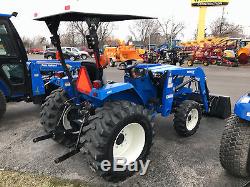 2011 New Holland T1510 Compact Tractor, 9x3 Gear, Ind Tires, Loader, 350 Hours