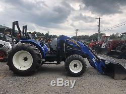 2012 New Holland Boomer 40 4x4 Compact Tractor Loader Low Hours. Cheap Ship