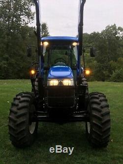 2012 New Holland Tractor TS6.110 4x4 with Cab And Loader