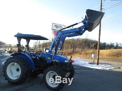 2013 New Holland NH Workmaster 55 tractor loader 4x4 diesel