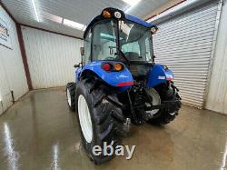 2013 New Holland T4.75 4wd Cab Tractor Loader