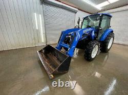 2013 New Holland T4.75 4wd Cab Tractor Loader