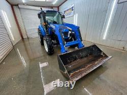 2013 New Holland T4.75 4wd Cab Tractor Loader