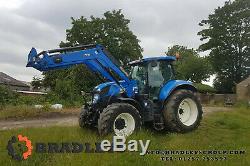 2013 New Holland T7.210 Auto Command Tractor 4975hrs + 2016 Quickie 76 Loader
