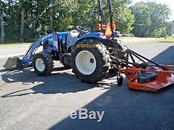 2014 NEW HOLLAND BOOMER 41, 4 WD TRACTOR 3 RANGE HYDRO with NH LOADER 344 HRS