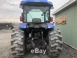 2014 New Holand Boomer 55 4x4 Diesel Tractor / Loader. Enclosed Heat Ac Clean