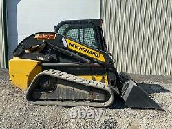 2014 New Holland C232 Track Loader, Erops, 2 Speed, Hand/foot Controls, 620 Hrs