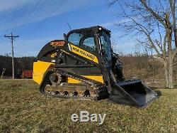 2014 New Holland C238 Compact Track Skid Steer Loader 2 Speed High-Flow Machine