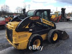 2014 New Holland L228 Skid Steer Loader with Cab 2 Speed New Tires CHEAP