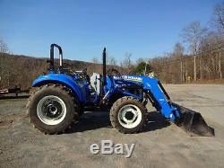 2014 New Holland T4.75 with loader