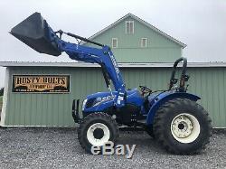 2015 New Holland Workmaster 60 4x4 Tractor Loader Low Cost Shipping Rates