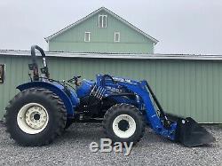 2015 New Holland Workmaster 60 4x4 Tractor Loader Low Cost Shipping Rates
