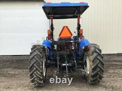 2016 NEW HOLLAND 70 WORKMASTER TRACTOR With LOADER, 3 PT, 540 PTO, 4X4, 370 HRS