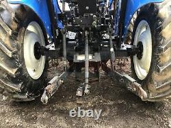 2016 NEW HOLLAND 70 WORKMASTER TRACTOR With LOADER, 3 PT, 540 PTO, 4X4, 370 HRS