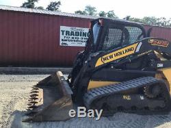 2016 New Holland C232 Compact Track Skid Steer Loader with Cab Only 900Hrs CLEAN