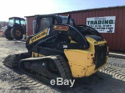 2016 New Holland C238 Compact Track Skid Steer Loader with Cab Only 1900 Hours