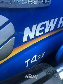 2016 New Holland T4.75 4wd with Loader