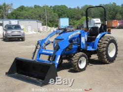2016 New Holland Workmaster 37 Farm Utility Tractor 4WD Diesel 36HP Loader NEW