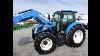 2017 New Holland T4 100 4x4 Cab Loader Like New Low Hours