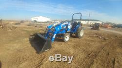 2017 New Holland Workmaster 40 Loader Tractor 38Hp 1.2hrs Used