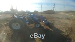 2017 New Holland Workmaster 40 Loader Tractor 38Hp 1.2hrs Used