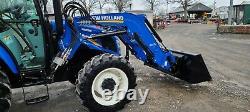 2018 New Holland Powerstar T4.75 Tractor WithCab & Loader. 92 Hours! Very Nice