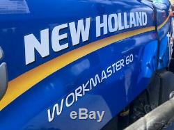 2018 New Holland Workmaster 60 4x4 Tractor Loader Diesel 3 Point PTO NH 60 Hp