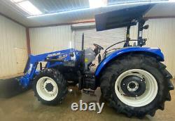 2018 New Holland Workmaster 75 With Orops And Loader