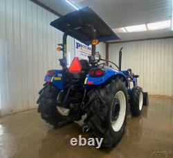 2018 New Holland Workmaster 75 With Orops And Loader