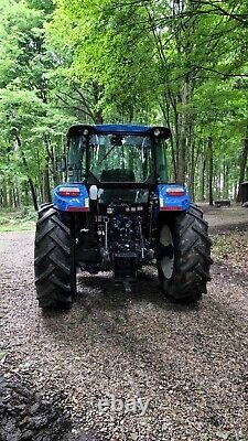 2019 NEW HOLLAND POWERSTAR 120 With LOADER TRACTOR BUCKET + HAY SPEAR 4x4 EROPS