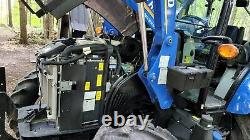 2019 NEW HOLLAND POWERSTAR 120 With LOADER TRACTOR BUCKET + HAY SPEAR 4x4 EROPS