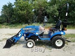2019 NEW HOLLAND WORKMASTER 25S TRACTOR With LOADER, 9 HRS! 4X4, HYDRO, 540 PTO