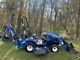 2019 New Holland Workmaster 25s Loader Backhoe 60' Mower Only 280 Hours Clean Pa