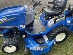 2019 New Holland Workmaster 25s Loader Backhoe 60' Mower Only 280 Hours Clean Pa