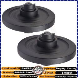 2PCS Front Idler For NEW HOLLAND LT185 LT190 C175 C185 C195 Case CT440 TR 270