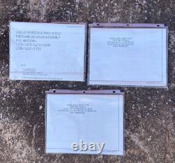 3 Binders! New Holland Skid Steer L234 Track Loader C238 Repair Service Manuals