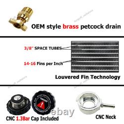 3 ROW RADIATOR Fit NEW HOLLAND SKID STEER LOADER C175 C185 CASE 410 420 430 440