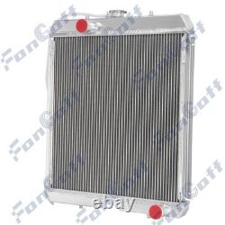 3 Rows RADIATOR FIT NEW HOLLAND SKID STEER LOADER C175/C185 CASE 410 420 430 440